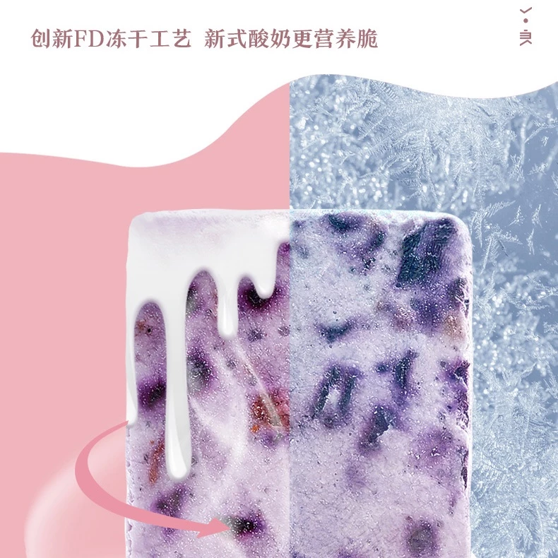 Bestore Mixed Flavor Yogurt Cubes 良品铺子什锦酸奶果粒块 54g - Image 4