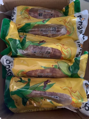 Click to view full screen Shiyue Daotian Glutinous Sticky Corn 十月稻田糯玉米 photo review